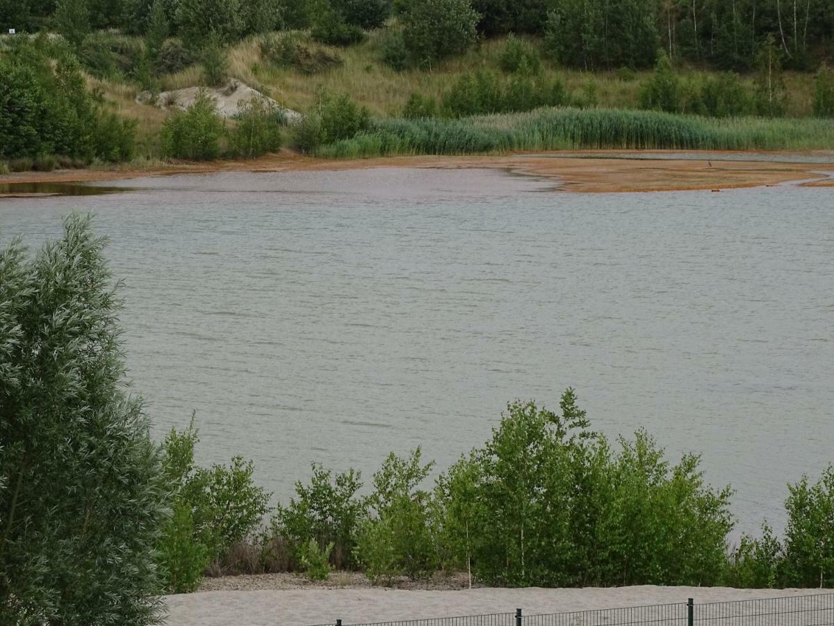 Feriendomizil am Störmthaler See, Lagovida, Leipziger Neuseenland, Großpösna, Sauna mit Seeblick Exterior foto
